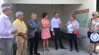 inauguration base de loisirs angeac